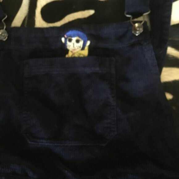 Her Universe Coraline  embroidered corduroy dress size 2x New - Picture 3 of 3